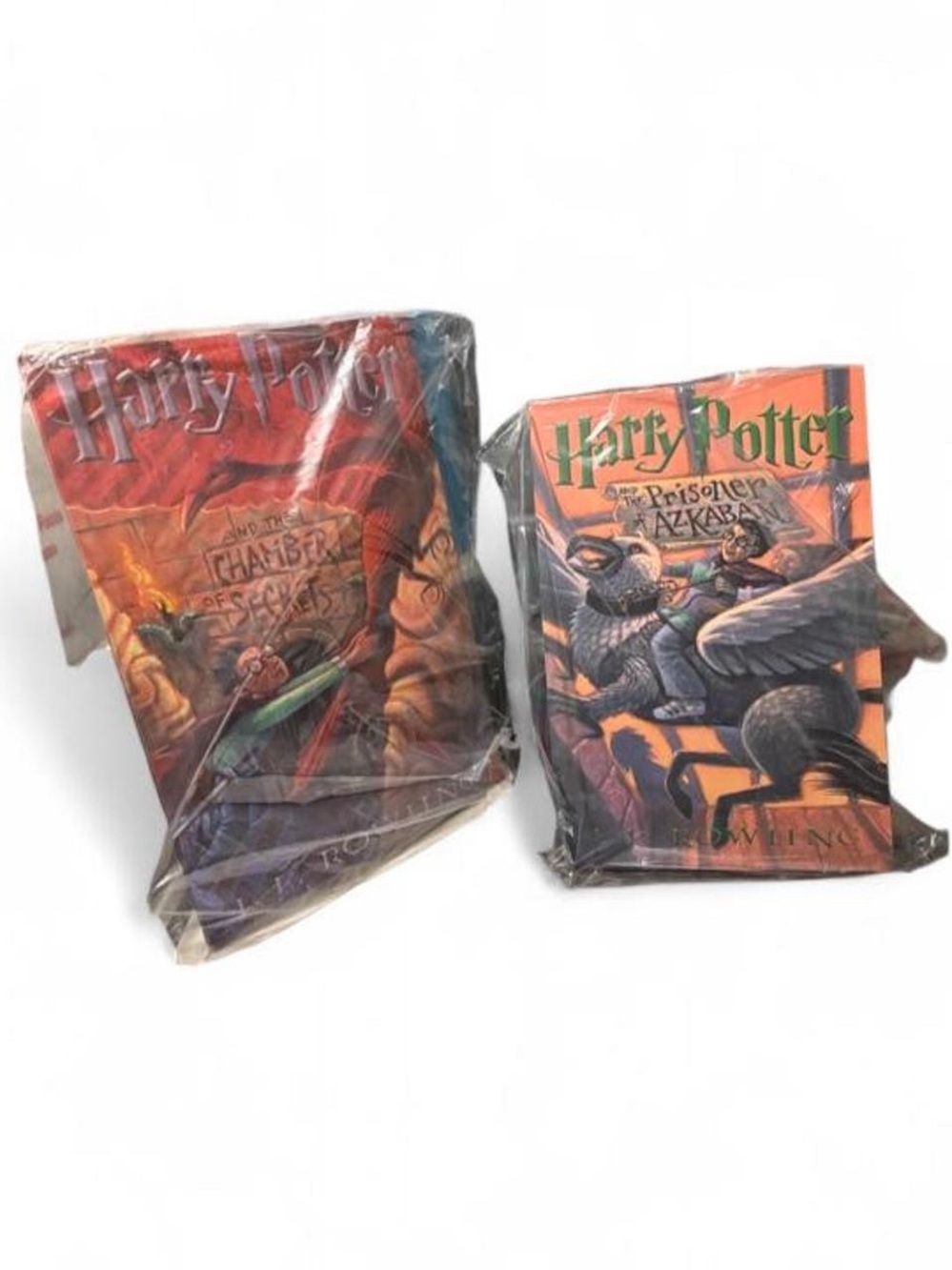 Warner Bros. Harry Potter Book Set of 2 Canvas Frame Orange and Red Artwork